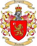 Aasgard Family Crest from Norway