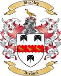 Bradley Family Crest from Ireland