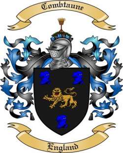 Combtaune Family Crest from England