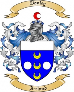 Dooley Family Crest from Ireland