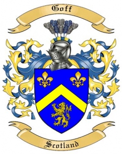 Goff Family Crest from Scotland by The Tree Maker