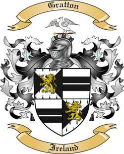 Gratton Family Crest from Ireland