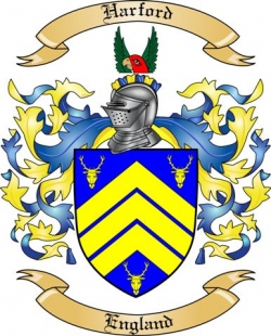 Harford Family Crest from England by The Tree Maker