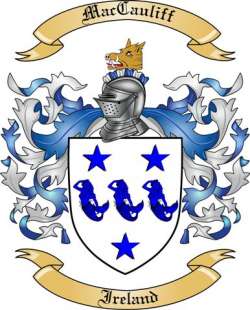 MacCauliff Family Crest from Ireland