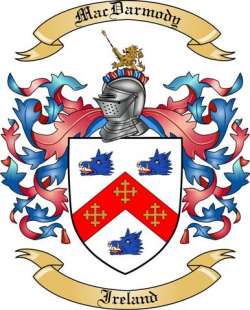 MacDarmody Family Crest from Ireland