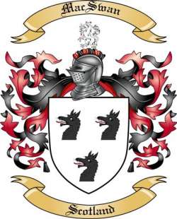 MacSwan Family Crest from Scotland