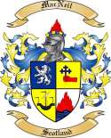 Mac Neil Family Crest from Scotland