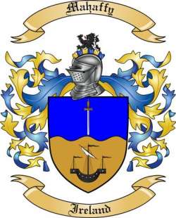 Mahaffy Family Crest from Ireland