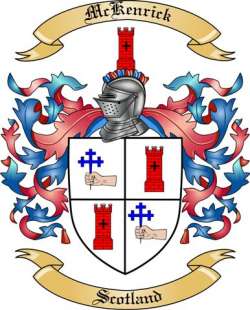 McKenrick Family Crest from Scotland2