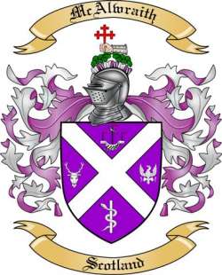 Mc Alwraith Family Crest from Scotland2