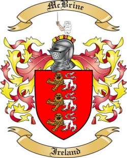 Mc Brine Family Crest from Ireland