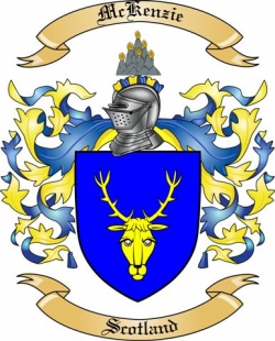 Mc Kenzie Family Crest from Scotland