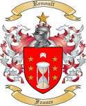 Renoult Family Crest from France