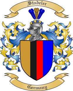 Stadeler Family Crest from Germany