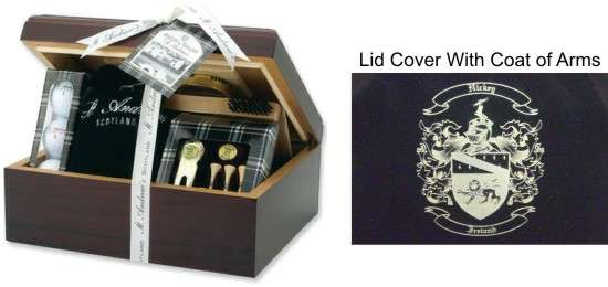 Humidor Golf Set Case 