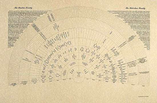 Fan Genealogy Chart